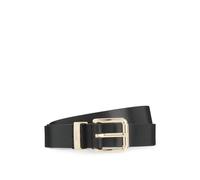 HUGO Cinturón de piel italiana con hebilla dorada - StylePalm-MLoop_Sz25, 50558803 Negro 95