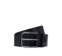 HUGO Cinturón de piel italiana - StyleGerik_Sz35, 50491997 Azul oscuro 100