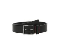 HUGO Cinturón de piel con hebilla con logo grabado - StyleGeek_Sz35, 50496596 Negro 90