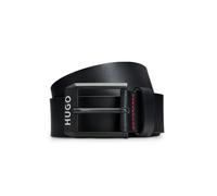 HUGO Cinturón 'Gelio' rojo / negro / blanco 80 rojo / negro / blanco