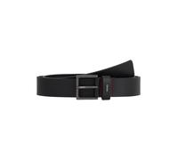 HUGO Cinturón 'Giove' negro / plata, Talla 110