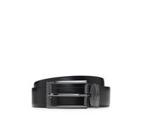 HUGO Cinturón reversible de piel con trabilla de la marca - StyleElvio-U, 50307803 Negro 105