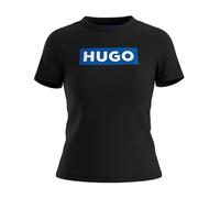 HUGO Classic tee_B Jersey, Black1, 3XL para Mujer