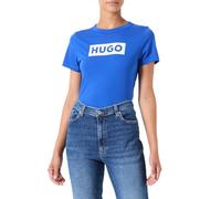 HUGO Classic tee_B, Jersey Mujer, Open Blue493,