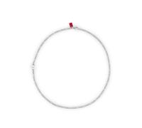 HUGO Collar de cadena con placa de logo apilado - StyleE-THINCHAIN-NEC, 50552578 Tono plateado pcs.