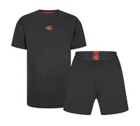 Hugo Conjunto de Pijama para Hombre, Negro 006, M