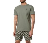 Hugo Conjunto de Pijama para Hombre, Verde Oscuro 306, L