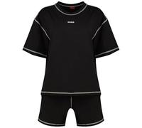 HUGO Conjunto de pijama para mujer, 001negro, M
