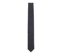HUGO Corbata de seda con dibujo tejido en jacquard - StyleTie cm 6, 50567034 Azul oscuro pcs.