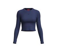HUGO Dafilomena_3 Jersey_Arriba, Dark Blue407, L para Mujer