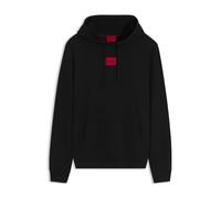 HUGO Daratschi214 Sudadera con Capucha, Negro1, XL para Hombre