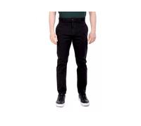 HUGO Pantalones slim fit en tejido de gabardina de algodón elástico - StyleDavid251D, 50530886 Negro 34/32