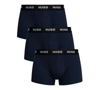 HUGO de los hombres 3 Pack Trunks, Azul