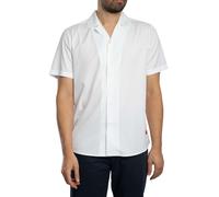 HUGO de los hombres Camisa de manga corta Ellino, Blanco