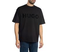 HUGO de los hombres Camiseta con el logotipo de Dinkee, Negro