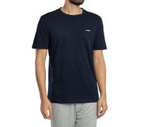 HUGO de los hombres Camiseta con logotipo Dero222, Azul