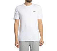 HUGO Camiseta de punto de algodón con logo estampado - StyleDero222, 50466158 Blanco S