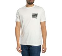HUGO de los hombres Camiseta Deyss Eye, Blanco
