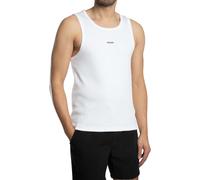 HUGO de los hombres Camiseta sin mangas con el logotipo de Dapota, Blanco