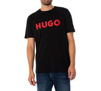 HUGO de los hombres Dulivio Camiseta gráfica, Negro