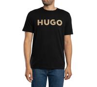 HUGO de los hombres Dulivio Camiseta gráfica, Negro