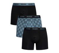 HUGO de los hombres Pack de 3 calzoncillos boxer, Multicolor
