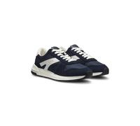 HUGO Deportivas con ribetes de ante y detalles de logo - StyleGO3_nymf, 50573605 Azul oscuro 46