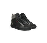 HUGO Zapatillas deportivas altas 'Morrie' gris / gris oscuro / negro 45 gris / gris oscuro / negro