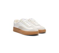 HUGO Deportivas de caña baja con ribetes de ante - StyleLyzz_Tenn_bpsd, 50552700 Blanco 35