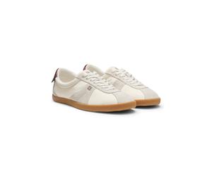 HUGO Deportivas de caña baja con ribetes de ante - StyleSerenata_Tenn_nyalsd, 50569315 Beige claro 40
