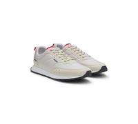HUGO Deportivas de inspiración retro con ante sintético - StyleIcelin_runn_nymf, 50548502 Gris claro 39