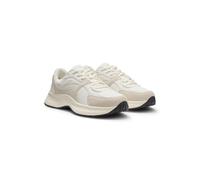 HUGO Deportivas de lona, piel y ante - StyleStarlit_Runn_cvpusd, 50569345 Beige claro 38