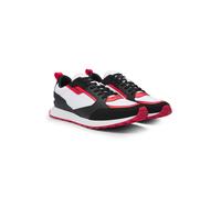 HUGO Deportivas de mezcla de materiales con detalles de la marca - StyleIcelin_Runn_pumf_N, 50536568 Gris oscuro 45