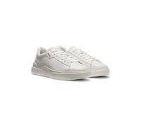 HUGO Deportivas de piel lisa con detalles de la marca en contraste - StyleBlake_Tenn_lt_N, 50499261 Blanco 48