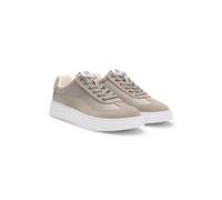 HUGO Deportivas de satén y ante - StyleLyzz_Tenn_stsd, 50552736 Beige claro 37