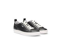 HUGO Deportivas tipo cupsole de piel sintética con bandera con logo - StyleMorrie_Tenn_napuW, 50523527 Negro 36