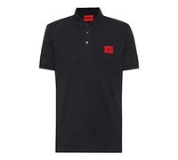 HUGO Dereso222 Camisa de Polo, Black001, L para Hombre