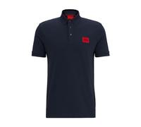 HUGO Dereso222 Camisa de Polo, Dark Blue 405, L para Hombre