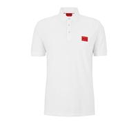 HUGO Dereso222 Camisa de Polo, White100, XL para Hombre