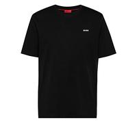 HUGO Camiseta 'Dero' negro / blanco, Talla XL