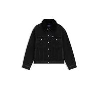 HUGO Dex/1 Jeans_Chaqueta_l, Carbón 015, M para Hombre
