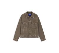 Hugo Dex 10274729 01 Vaquero_Chaqueta_L, Marrón Oscuro 208, S Hombres