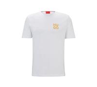 HUGO Dimoniti, Camiseta de los Hombres, White100,