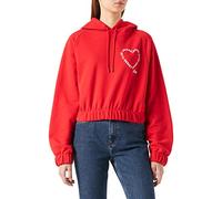 HUGO Dionegia Sudadera con Capucha, Bright Red627, XXL para Mujer