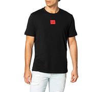HUGO Camiseta en punto de algodón Negra 50447978-001 XL