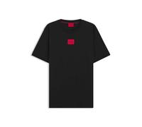 Hugo Camiseta Diragolino212 de punto de algodón - Rojo claro/Negro L Hombre