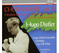 Hugo-Distler-Ensemble Lueneburg - Distler: Choir Works