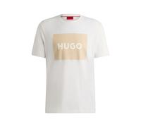 HUGO Dulive222, Camiseta de los Hombres, Open White122,