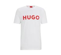 HUGO Dulivio 10229761 01 Camiseta para Hombre, Blanco (N White 100), M