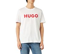 HUGO Camiseta regular fit en punto de algodón Blanca 50467556-100 M